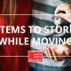items, moving, storage