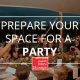 party, space, people, gathering